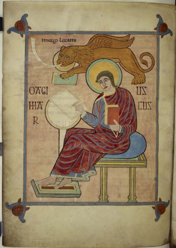 San Marco in Lindisfarne Gospels
